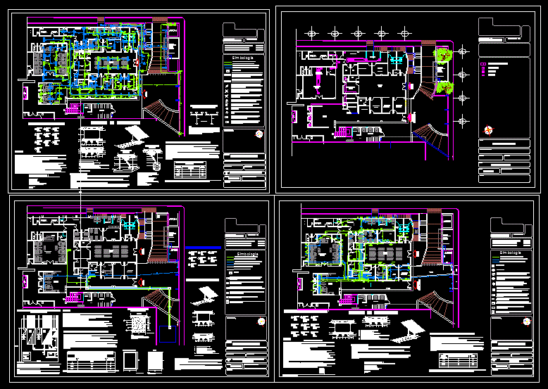 Dwg проект поликлиники