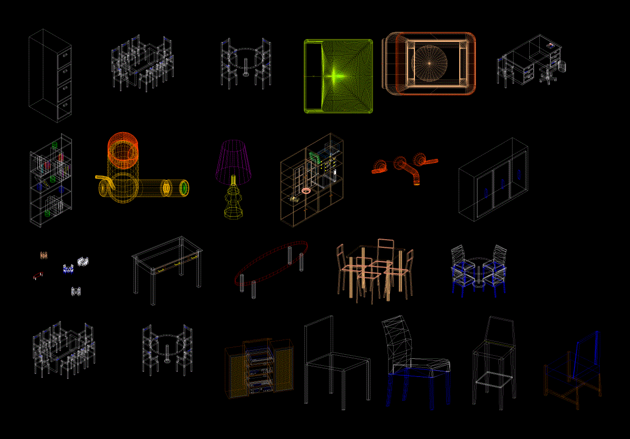 Dwg 3. Блоки AUTOCAD 2d. Автокад 3д блоки мебели. Блоки блоки Автокад. Блоки AUTOCAD 3d стулья.