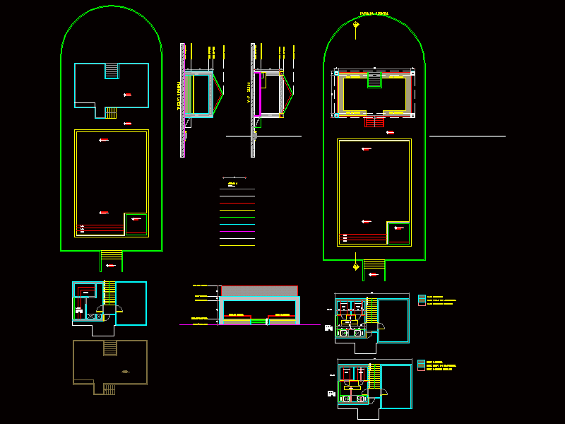 Pool Design. Pools and swimming-pools category, dwg project details